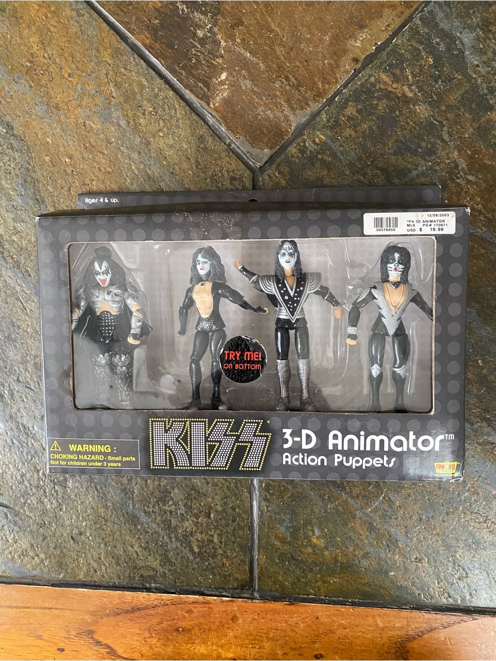 KISS 3-D Animator Action Puppets